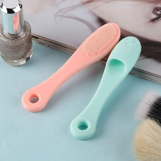 Silicone Facial Finger Nose Brush Face Cleaner Blackhead Remover