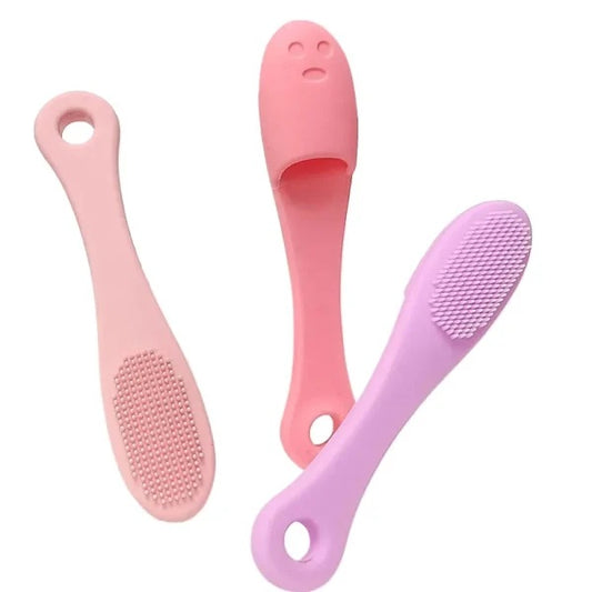 Silicone Facial Finger Nose Brush Face Cleaner Blackhead Remover