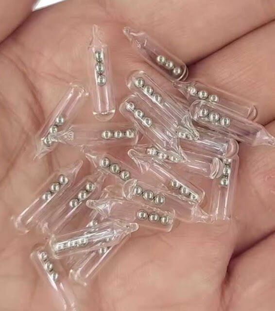 Identifying Small Glass Tubes with Three Tiny Ball Bearings: A Guide