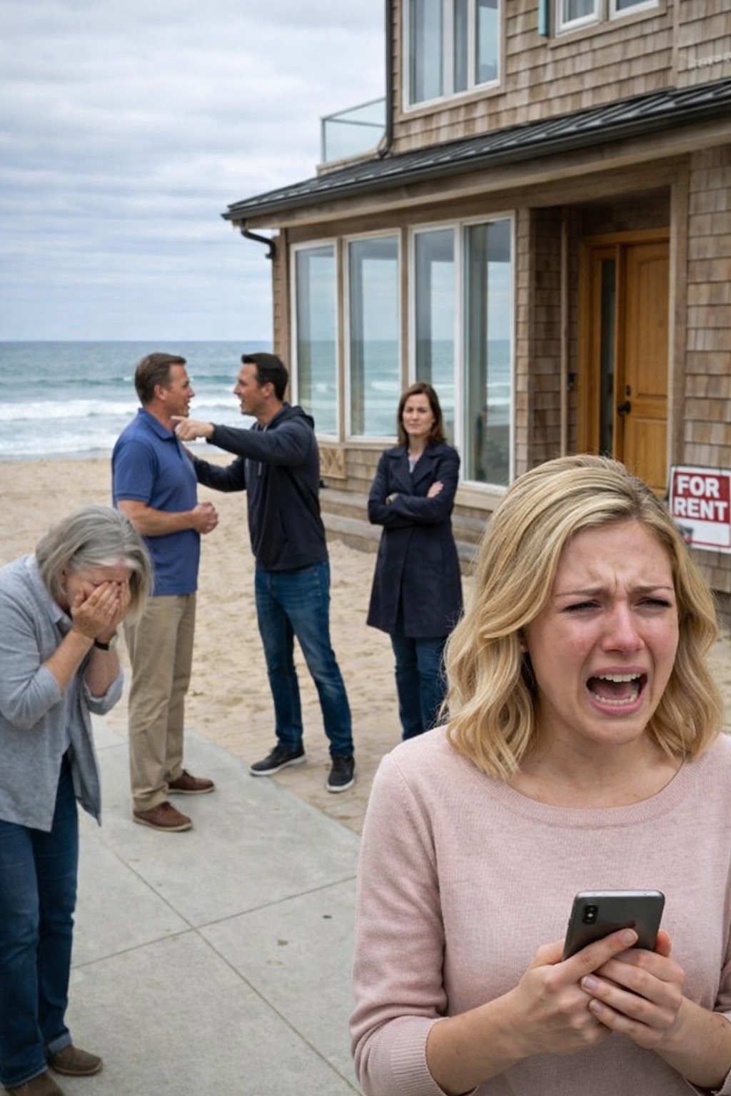 I gave my parents a $650,000 seaside home. Months later, Mom called crying—my brother-in-law changed the locks, listed it for rent, and threw Dad out. My sister dismissed me. They were about to face reality.