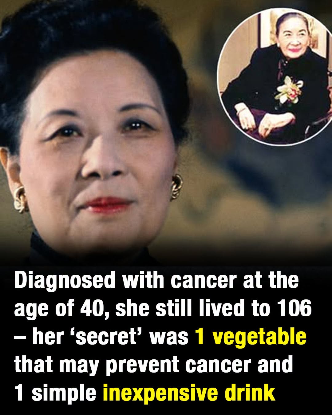 Soong Mei-ling, China’s iconic “Madame Chiang,” had one surprising staple in her diet