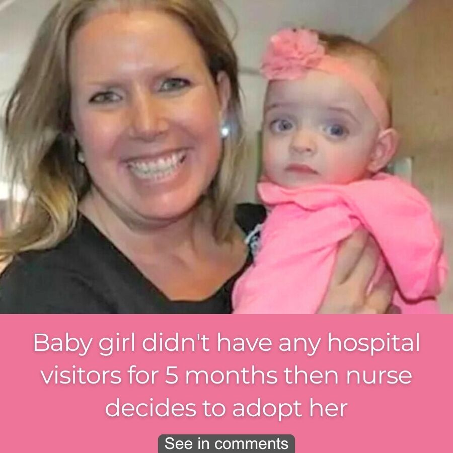 Baby girl didn’t have any hospital visitors for 5 months then nurse decides to adopt her