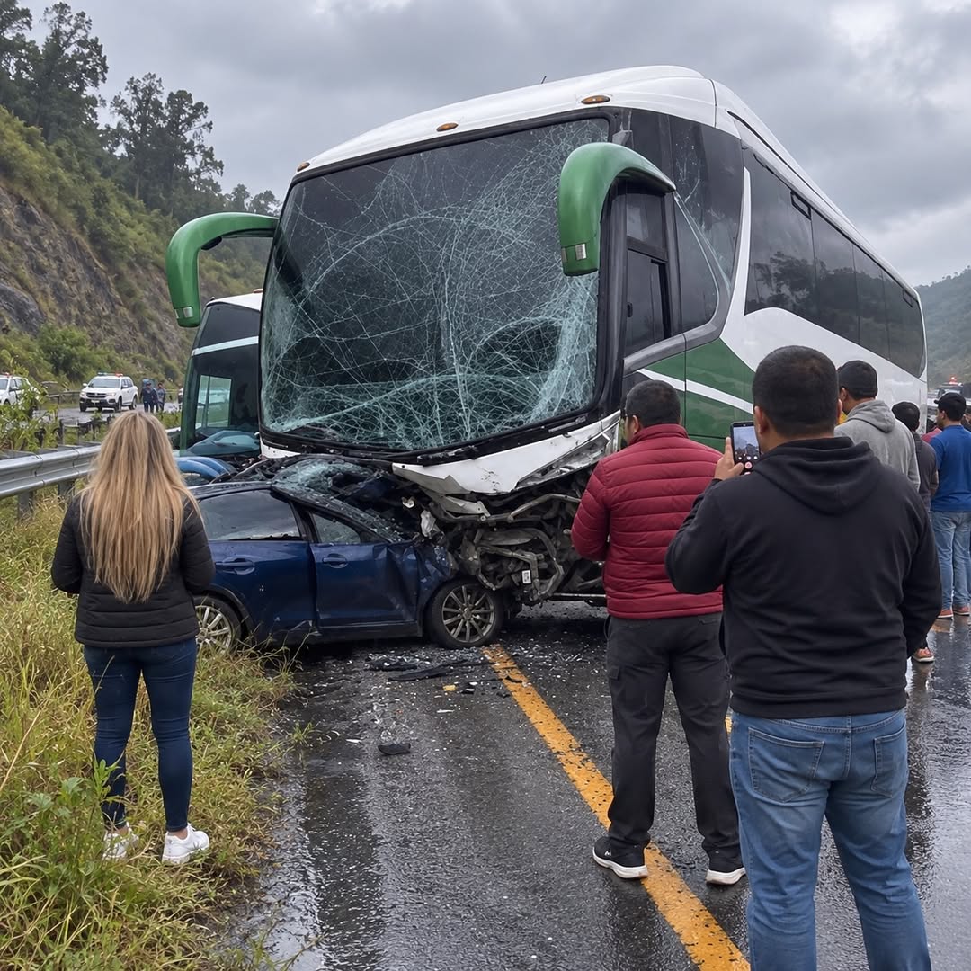 BREAKING NEWS : Serious INCIDENT between bus and… See more